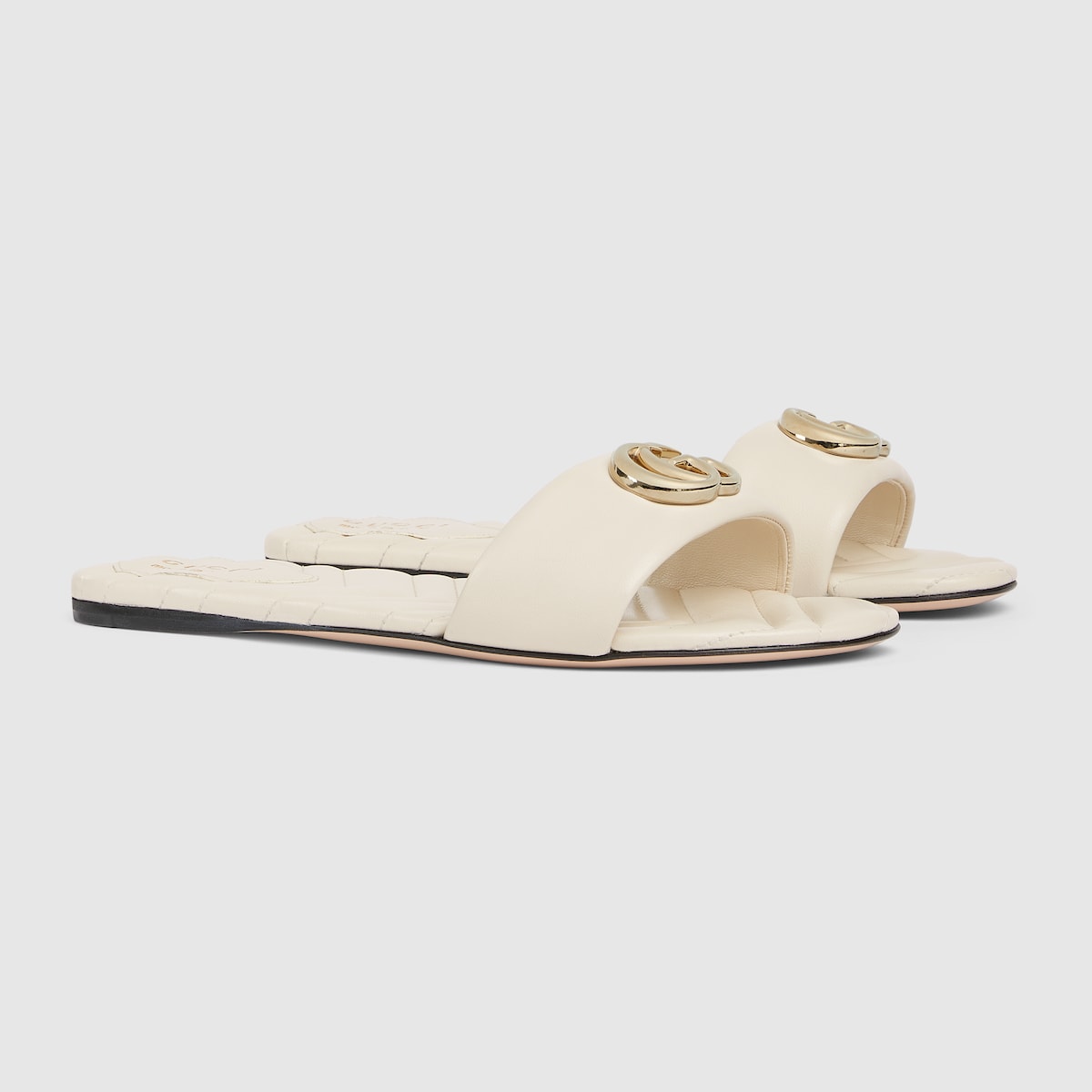Gucci Women’s slide sandal with Double G - Image 3